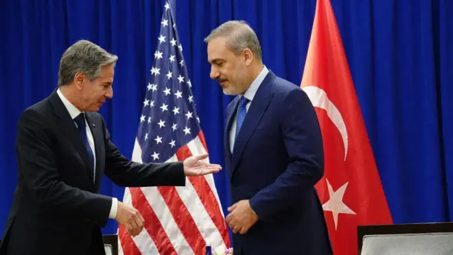 Blinken ile Fidan Ocak ayı başında bir araya gelmişti.