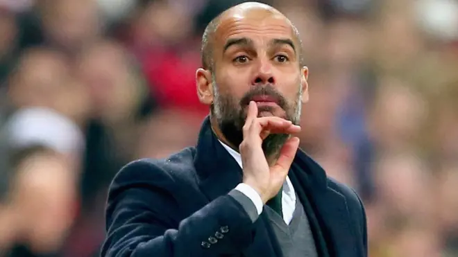 Kocha wa Man City Pep Guardiola