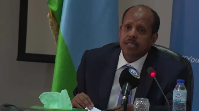 Wasiirka arrimaha dibadda ee Jabuuti Maxamuud Cali Yuusuf