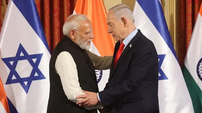 नरेंद्र मोदी और नेतन्याहू