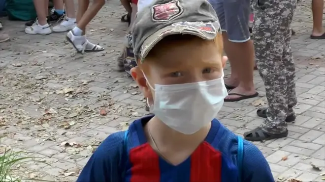 Армянск, эвакуация