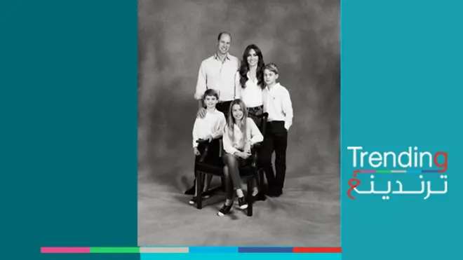 صورة العائلة الملكية البريطانية تثير جدلا