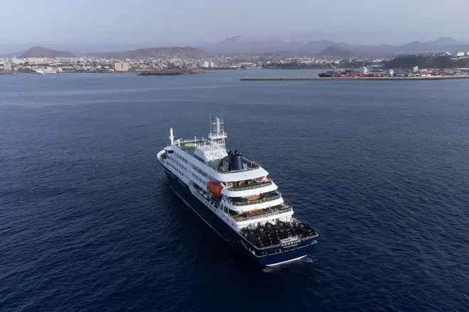 MV Hondius у берегов Кабо-Верде
