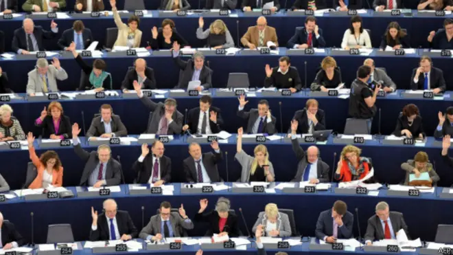 යුරෝපා පාර්ලිමේන්තුව - සංරක්ෂිත ඡායාරූපයකි