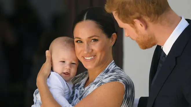 Archie, Meghan dan Pangeran Harry