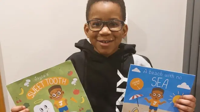 "A Beach With No Sea" and "Jayce's Sweet Tooth" were published on World Book Day