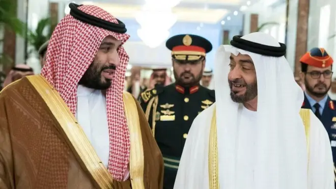 ወራስ ዓራት ስዑዲ ዓረብ መሓመድ ቢን ሳልማንን ልኡል ኣቡ ዳቢ መሓመድ ቢን ዛይድን