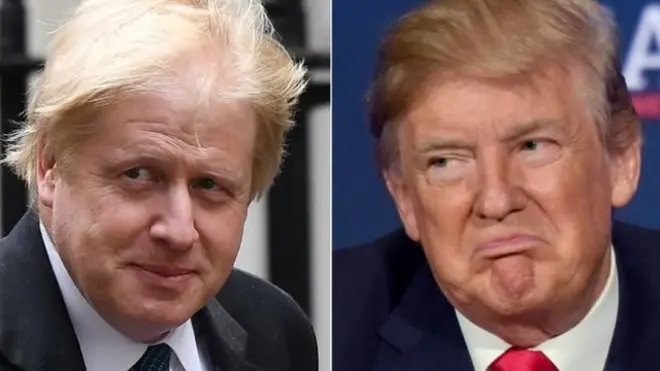 Ngoại trưởng Anh Johnson đến Washington để thuyết phục Tổng thống Trump duy trì hiệp ước