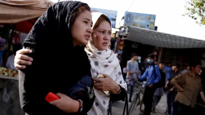 Жінка на місці теракту