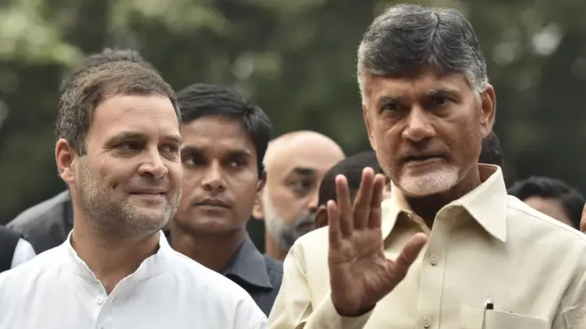 రాహుల్‌గాంధీ, చంద్రబాబునాయుడు