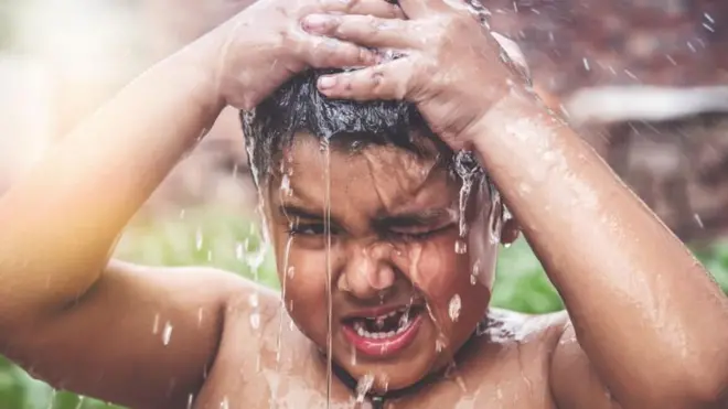 ఆరోగ్యం, శీతాకాలం, నీరు, స్నానం