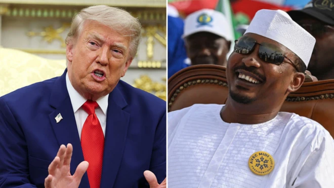 Trump da Shugaban Chadi
