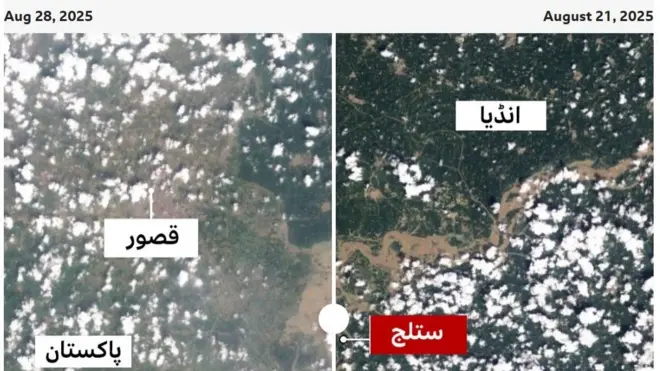 پاکستان، انڈیا، سیلاب