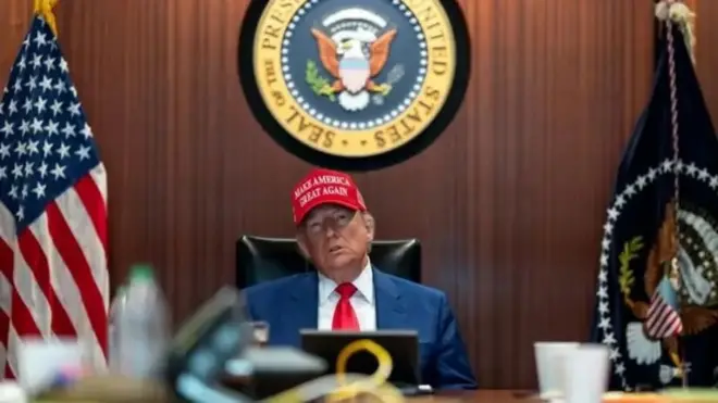 Trump ari muri 'Situation room'