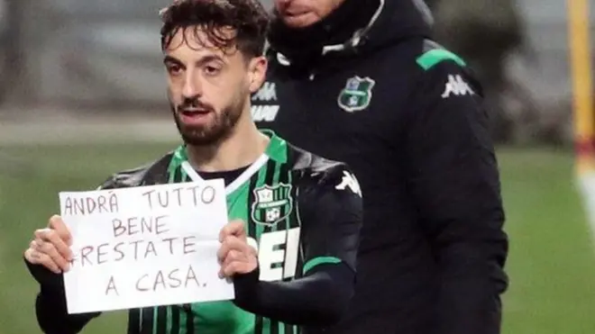 Sassuolo's Francesco Caputo