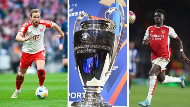 UCL quarter final games 2024