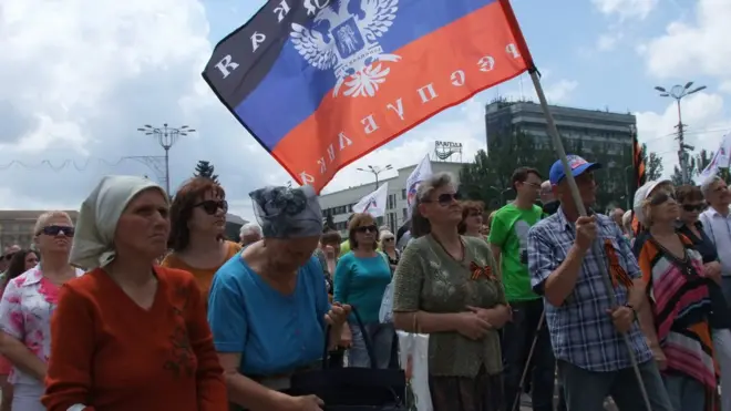 Влада обіцяє оновити закон про особливий статус ОРДЛО. Фото 2014 року.