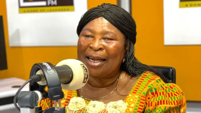 Photo of the late Akua Donkor