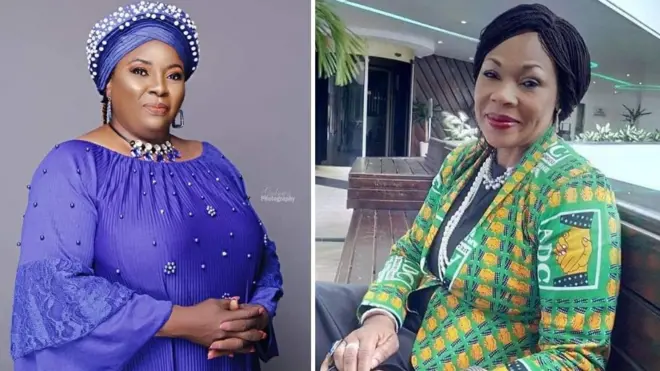 Tracy Agol and Mabel Oboh