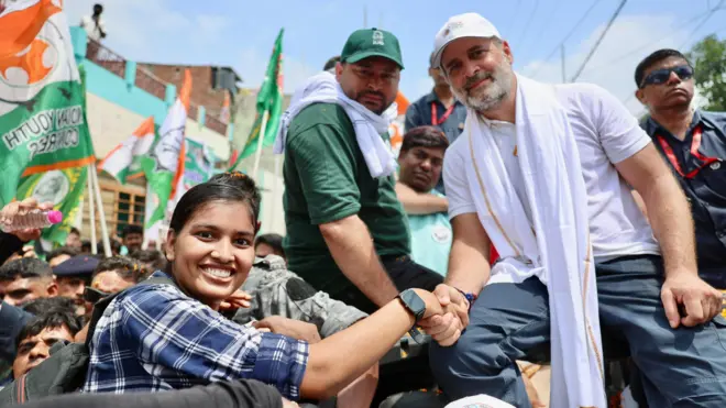 राहुल गांधी वोट अधिकार यात्रा