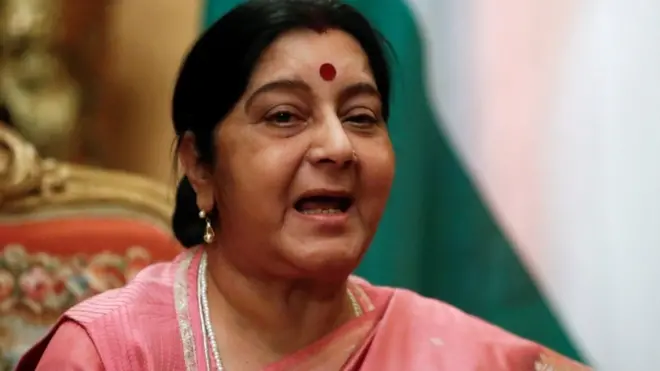 पूर्व विदेश मंत्री सुषमा स्वराज का मंगलवार को निधन हो गया. वो 67 साल की थीं.