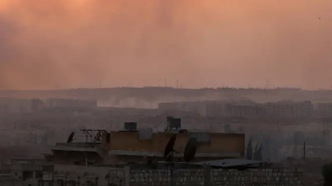 дорога Кастелло в провинции Алеппо