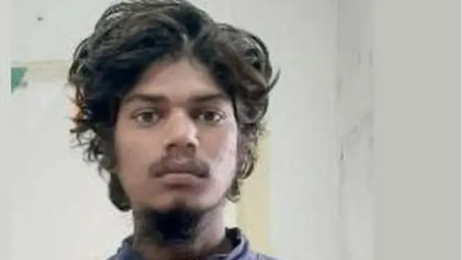 پولیس نے ریپ کے مشتبہ ملزم پلاکونڈا راجو کی یہ تصویر شیئر کی تھی