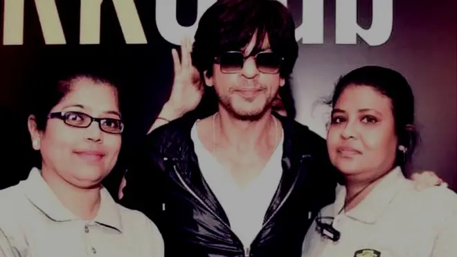 शाहरुख़ ख़ान और महिला बॉडीगार्ड