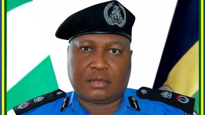 Adekimi Ojo, kọmiṣọna ọlọpaa ipinlẹ Kwara ninu aṣọ iṣẹ rẹ