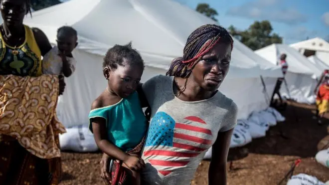 Mother and child in Juba