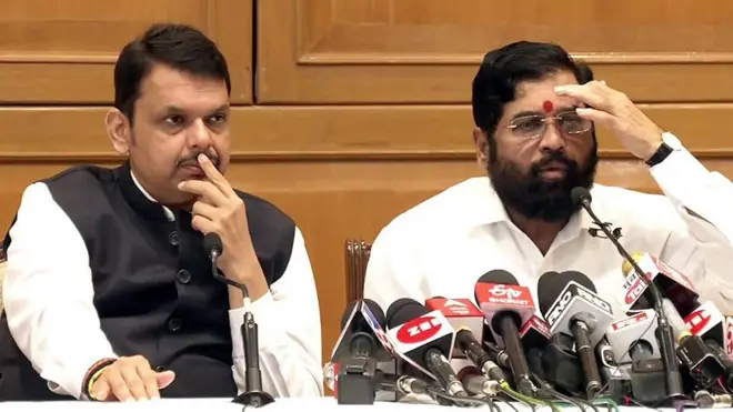 एकनाथ शिंदे, फडणवीस