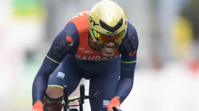 ኣብ ቅድድም ብሽክለታ ቱር ደ ፍራንስ ዝተሳተፈ ብሕታዊ ኢትዮጵያዊ