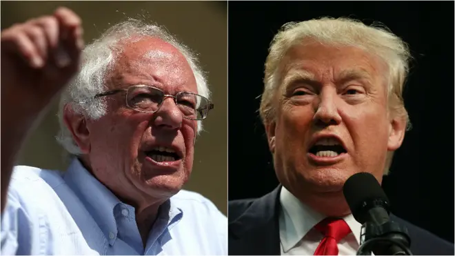 Las similitudes entre Trump y Sanders son mínimas en comparación con sus diferencias, aseguran los politólogos.