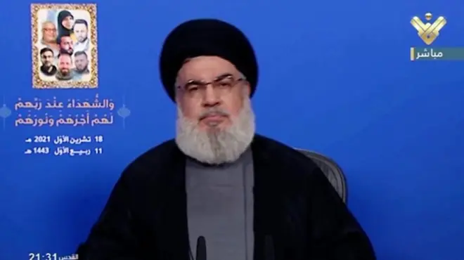 حسن نصر الله: حزب الله لديه 100 ألف مقاتل جاهزين للقتال