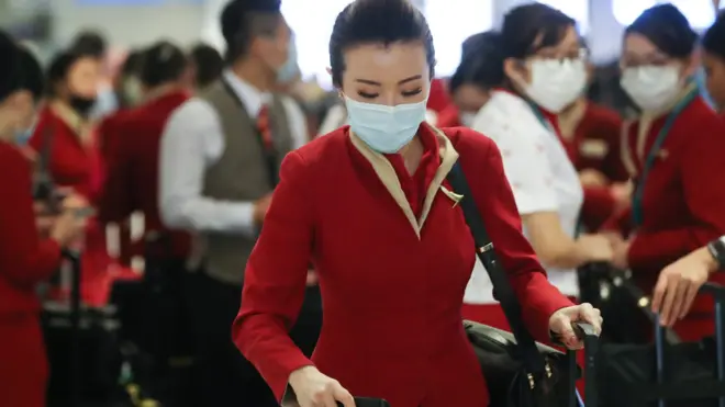 國泰空服員（資料圖片）