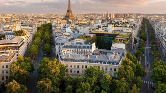 Những đại lộ ở Paris, Pháp