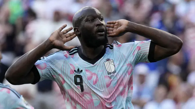 LUkaku, Romelu Lukaku, Belgija - SAD 4:1