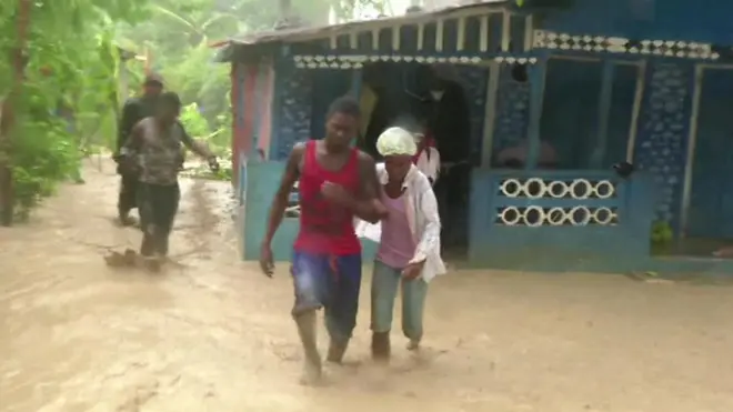 Последствия урагана "Мэтью" на Гаити