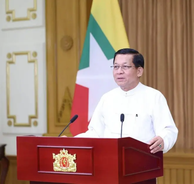 ၂၀၂၆ ခုနှစ် မြန်မာအမျိုးသမီးများနေ့ အခမ်းအနားမှာ ဗီဒီယိုကတဆင့် အဖွင့်မိန့်ခွန်းပြောတဲ့နေပြည်တော်သမ္မတ ဦးမင်းအောင်လှိုင်