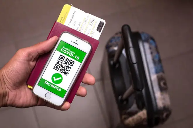 कोभिड खोप पासपोर्ट