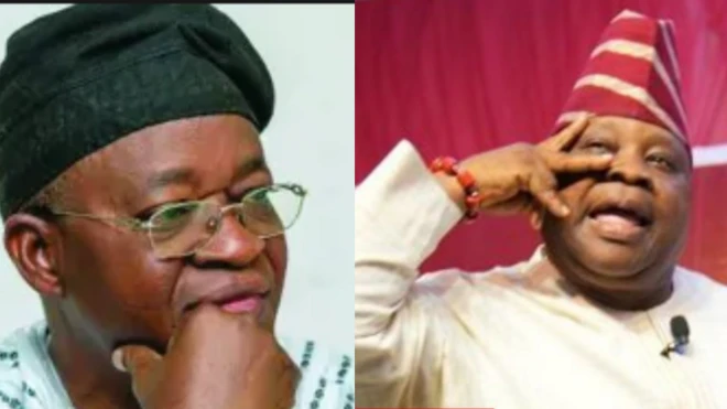 Gboyega Oyetola ati Ademola Adeleke