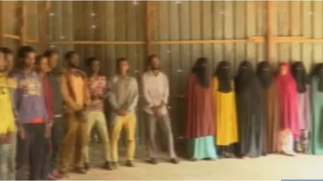 ከኢቢሲ ዘገባ ላይ የተወሰደ ምስል