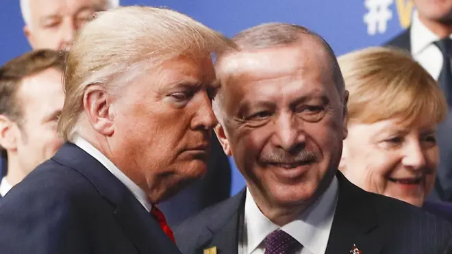डोनाल्ड ट्रंप और अर्दोआन