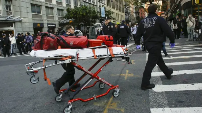 servicios de emergencia.