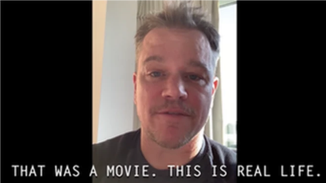 วิทยาลัยสาธารณสุขเมลแมน มหาวิทยาลัยโคลัมเบีย ได้ร่วมมือกับนักแสดงนำอย่าง แมตต์ เดมอน ออกคลิปวิดีโอให้ความรู้และข้อแนะนำปฏิบัติรับมือโควิด-19