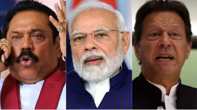 మహింద రాజపక్ష, మోదీ, ఇమ్రాన్ ఖాన్