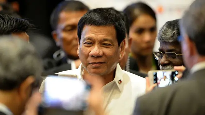 Популярность Дутерте не падает, несмотря на его кампанию по борьбе с наркотиками