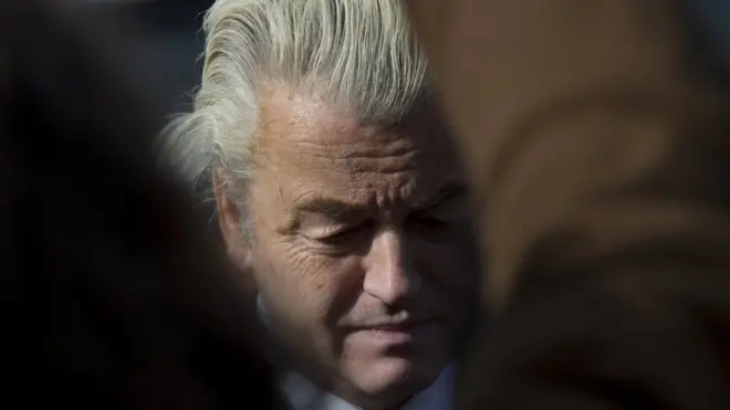 Geert Wilders es líder del PArtido por la Libertad (PVV, por sus siglas en neerlandés).