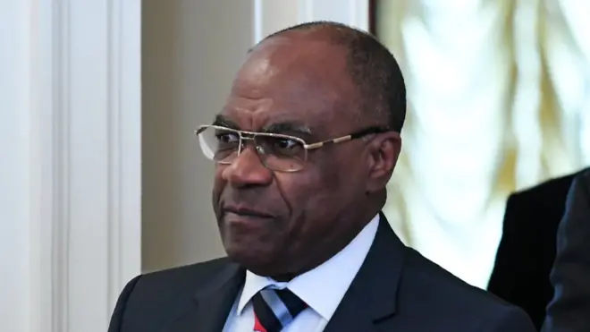 Le ministre des Affaires étrangères de la RDC Leonard She Okitundu