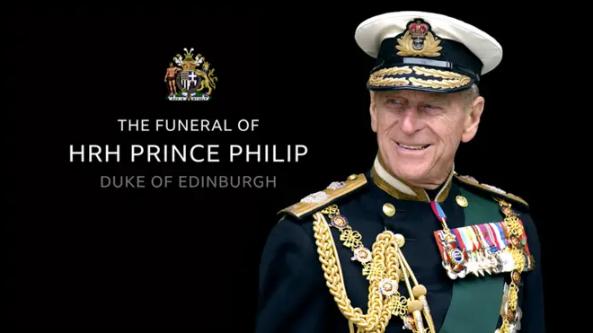 Prince Philip in full naval uniform